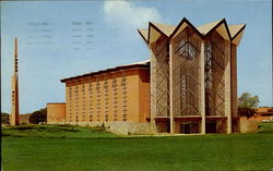 The University Memorial Chapel Valparaiso, IN Postcard Postcard