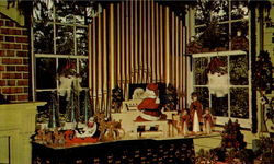 Santa Claus Shop Postcard