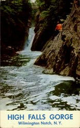 High Falls Gorge Postcard