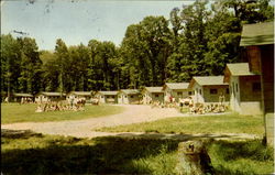 Junior Camp Unit At Camp Lutherlyn Postcard
