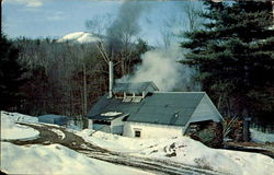 Maple Sugaring In Vermont Postcard