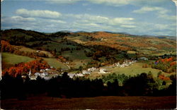 A Typical Vermont Landscape Postcard