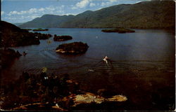 Huletts Landing On Lake George Postcard