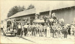 Wolfeboro Rail Road New Hampshire Postcard Postcard