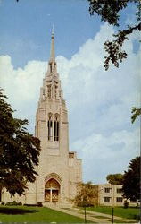 Asbury First Methodist Church Postcard
