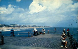 Ocean City Pier Postcard
