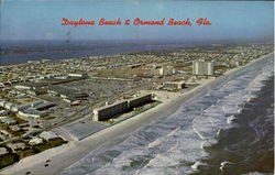 Daytona Beach & Ormond Beach Postcard