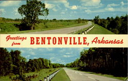 Greetings From Bentonville Arkansas Postcard Postcard