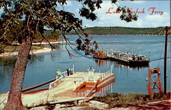 Lake Norfork Ferry Postcard
