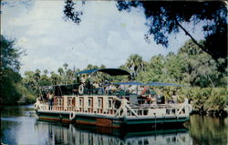Shanty Boat Lazy Bones Postcard