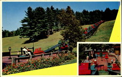 The Famous Mt. Cranmore Ski Mobile Postcard