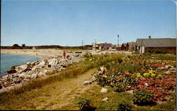 Fishermen's Houses Postcard