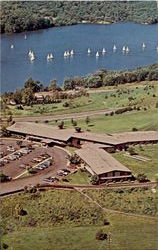 Atwood Lake Lodge Resort Mineral City, OH Postcard Postcard
