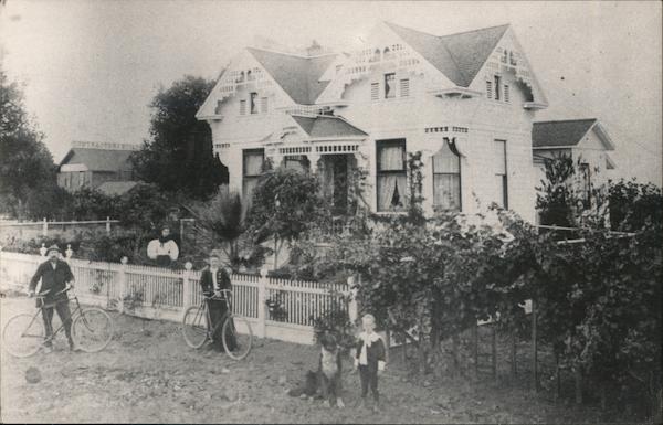Ennoch J. Parrish House, circa 1900 Cupertino California