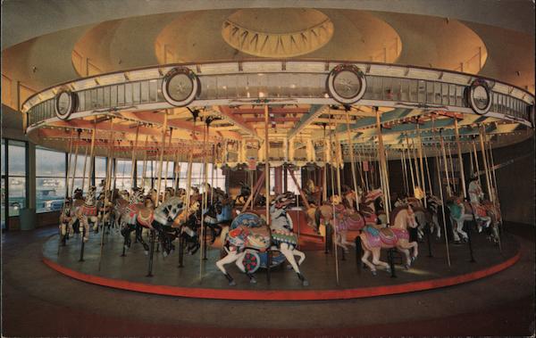 The Santa Cruz Beach/Boardwalk Merry-Go-Round California