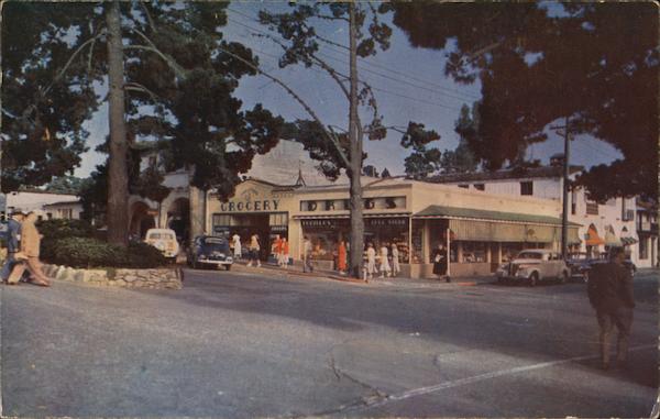 Ocean Avenue Carmel California