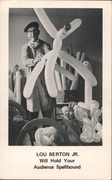 Lou Berton Jr. - Balloon Sculpter Pacific Grove California
