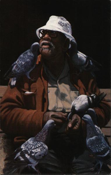 San Francisco's Pigeon Man California