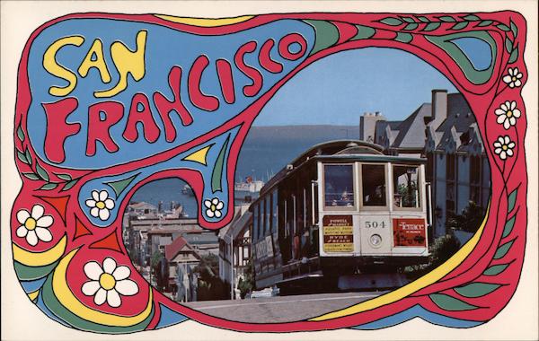 Hyde Street Cable Car San Francisco California