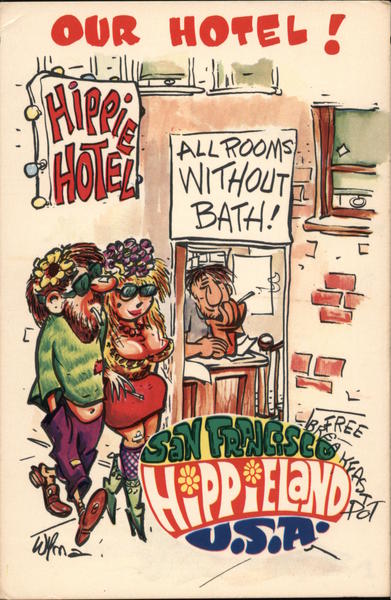 Hippieland, U.S.A. San Francisco California