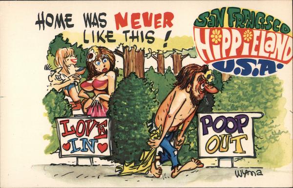 San Francisco Hippieland U.S.A. California