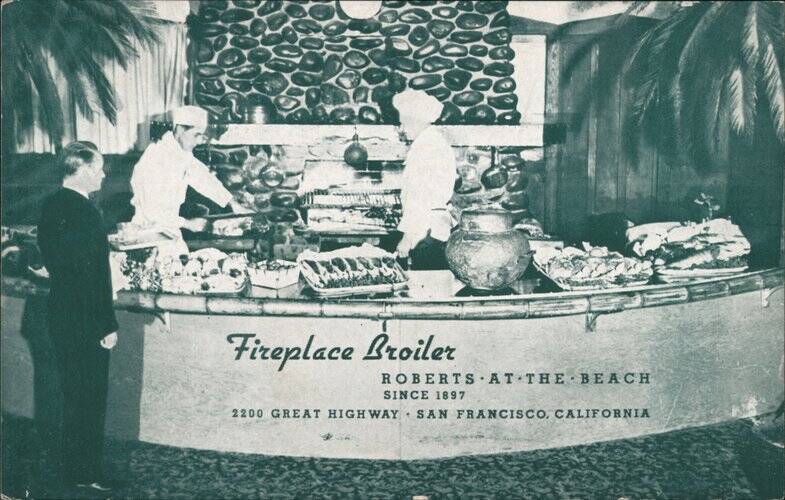 Roberts-At-The-Beach, Since 1897 San Francisco California