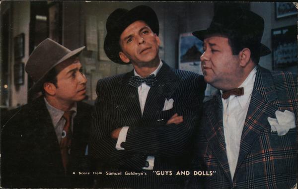 Scene from Samuel Goldwyn's Guys and Dolls Movie and Television Advertising