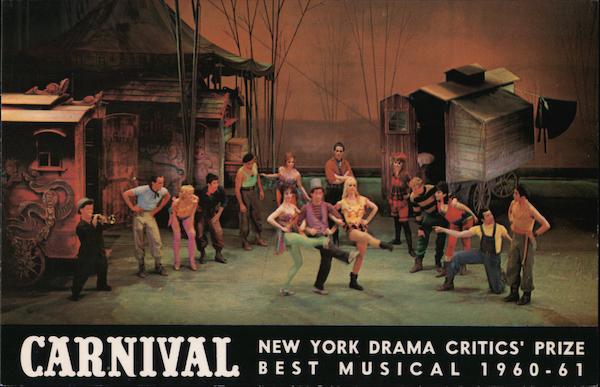 Carnival New York Drama Critics' Prize Best Musical 1960-61
