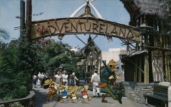 Disneyland, Adventureland Safari Anaheim California
