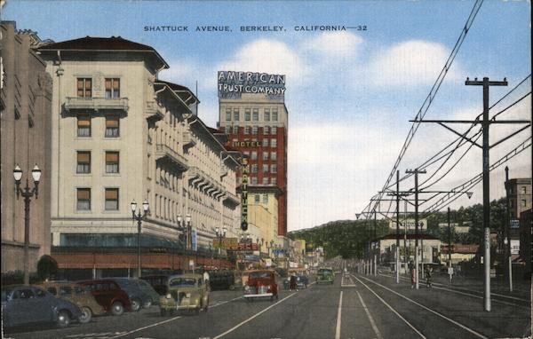 Shattuck Avenue Berkeley California
