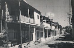 Street view of Locke, California Postcard Postcard Postcard