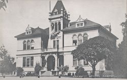 Grammar School Building - 1896 Postcard