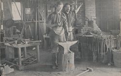 Campbell Blacksmith Shop Postcard