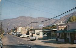 Springville, California Postcard