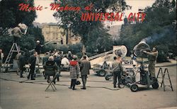 Movie-Making at Universal City Studios California Postcard Postcard Postcard