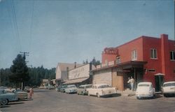 Main St. Occidental, Calif. Postcard