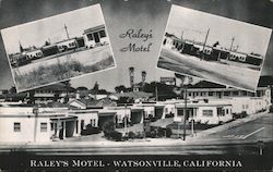 Raley's Motel Postcard