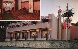 Magic Carpet Motor Lodge Postcard