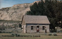 Theodore Roosevelt's Cabin Medora, ND Postcard Postcard Postcard