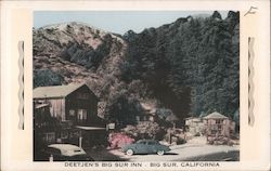 Deetjen's Big Sur Inn California Postcard Postcard Postcard