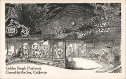 Golden Bough Playhouse Carmel, CA Postcard Postcard Postcard