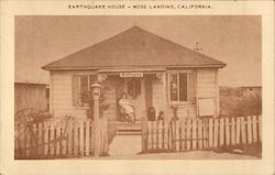 Earthquake House Postcard