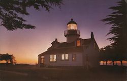 Point Pinos, The oldest American Lighthouse on the West Coast. Postcard
