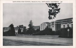 Santa Rosa High School California Postcard Postcard Postcard