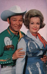 Roy Rogers & Dale Evans Actors Postcard Postcard Postcard