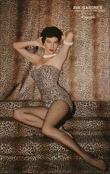 Ava Gardner Co-Starring with Clark Gable in MGM's Mogambo Postcard