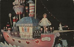 Shirley Temple - Movieland Wax Museum Postcard