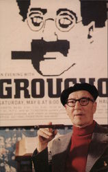 Groucho Marx Postcard