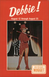 Debbie Reynolds John Ascuaga's Nugget Postcard
