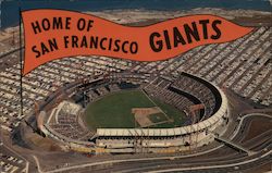 Home of San Francisco Giants California Postcard Postcard Postcard